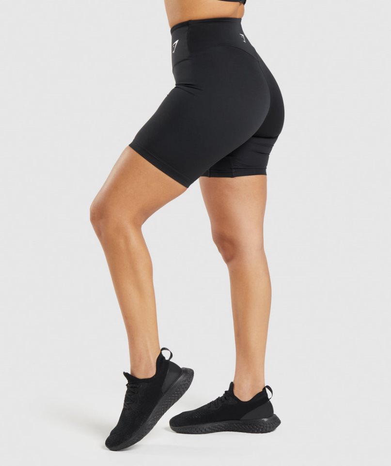 Women's Gymshark Training Cycling Shorts Black | CA N7AD58